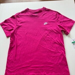 NWT Nike The Nike SS Tee Mens Adult XL Pink (Y)